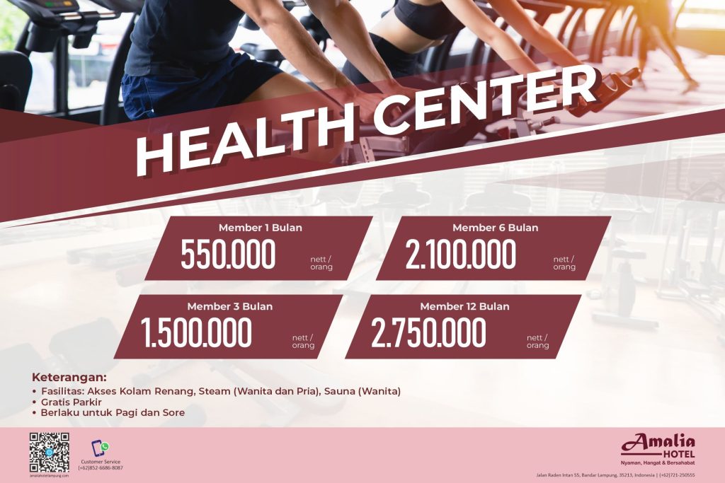 BROSUR PROMO HEALTH CENTER HOTEL AMALIA RANTI - 298 x 447px